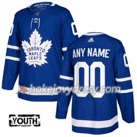 Dětské Hokejový Dres Toronto Maple Leafs Personalizované Adidas 2017-2018 Modrá Authentic